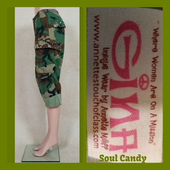 Pants - Upcycled rockstar camos!